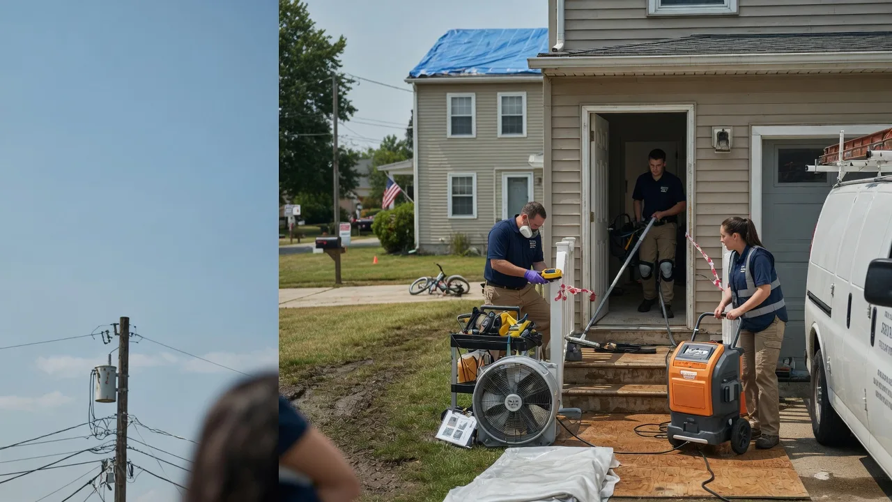 Water Damage Repair in Bluff Springs, IL near me